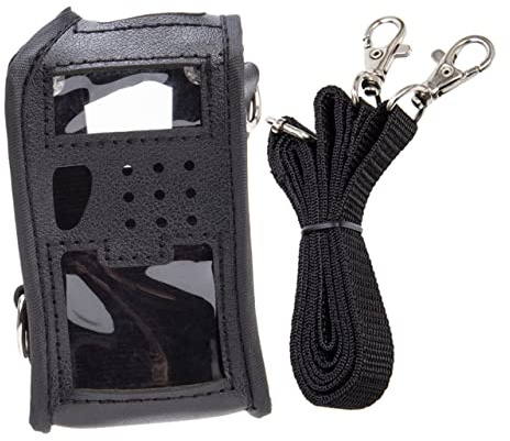 MOLUCKFU Supporto Per Radio Ricetrasmittente Custodia Porta Radio Finestra in Pvc Trasparente Borsa Per Riporre Ricetrasmettitore
