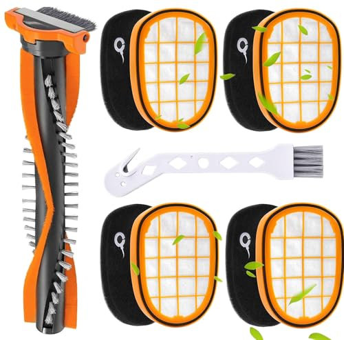 Juego de 6 Filtros De Repuesto Para Aspiradora Philips FC6728/FC6727/FC6822/FC6812 – FC5005/01 Piezas Accesorios Filtros HEPA Recambios para Philips SpeedPro Max Serie 7000 Serie 8000 Serie