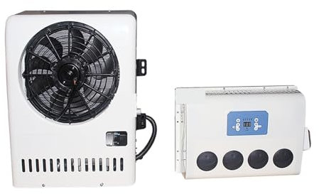 Elektrischer Parkplatz Klimaanlage 12 V 24 V Kühlung Typ Split Klimaanlage Auto Fahrzeug LKW Auto Bagger Auto A/C (12 V)