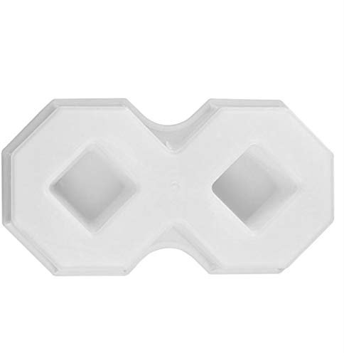 TUANZUN Betonform,Schalungsform Beton DIY Square Garden Weg Beton Plastikziegelform Pflaster Propylene Pavement Walkway Garten Gebäude Zubehör