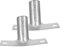ZUNOXAZ 2Pcs Broom Handle Bracket Durable Replacement for Broom Heads Mounting Adapter for Cleaning Tools Versatile Bracket for Telescopic Poles and Mop Handles