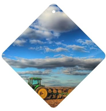 Fantasy Farm Traktor Druck Mode Auto Lufterfrischer Karten 10 Stück Auto Duft Hängende Blätter
