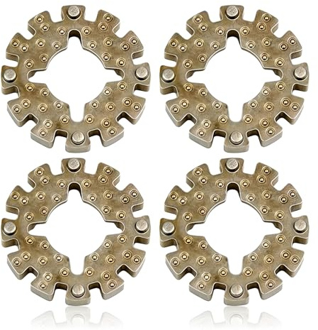 Oscillating Saw Blade Adapter,4Pcs Universal Arbor Adapter for Oscillating Multi Tool,Shank Adapter for Oscillating Saw Blades,Shank Adapters for Woodworking and DIY Projects