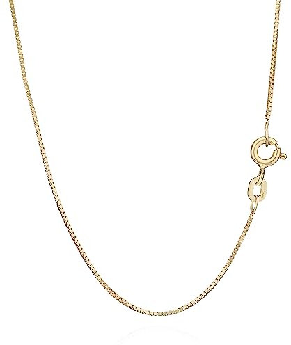 NKlaus 55cm Venezianerkette 585 Gelbgold 14 Karat elegante Halskette filigrante Breite 0,7mm Collier 2,15g schwer 9353