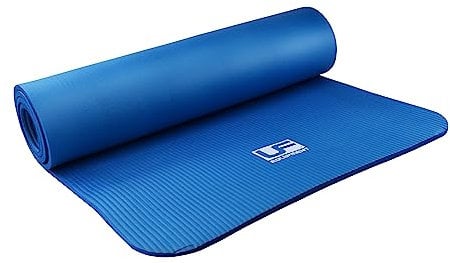 Urban Fitness NBR Fitnessmatte, 183 x 61 x 10 mm, Schwarz