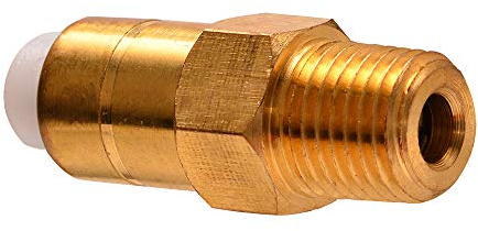 GWEI 1/4'' Brass Thermal Release Safety Relief Valve for Pressure Washer Water Pumps