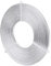 nbeads 10m Aluminium Flachdraht, 5mm Breiter Silberner Craft Metalldraht, Weich Biegbarer Eloxiert Flacher Draht für Schmuckherstellung, 1mm Dick