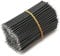 Black 400 Pcs 6cm Flexible Breadboard Jumper Wires PVC Soldering Brushless Motor Double-end Tinning Connector Cable for Weldin