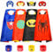 Gralal Boys Toys Age 3-12, Superhero Costume for Kids Garden Outdoor Toys for 3 4 5 6 7 8 9 10 Year Old Boys Girls Gifts Kids Toys Age 3-12 Fancy Dress Costumes Capes Christmas Xmas Gifts for Kids