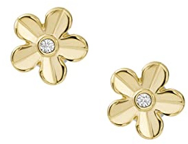 Fossil Clous D’Oreilles Val Vintage Vacation en Acier Inoxydable, Dorés, pour Femme, Jf04020710