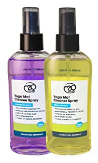 Yoga Mat Cleaner Spray - 150ml - Works on all Mats - No Slippery Residue (Citrus)