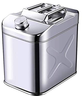 Kraftstoffkanister Benzinkanister Kraftstoff 15l/25l Kraftstoffkanister, Verdickter Benzin, Tragbarer Metall -Benzin -Tank Mit Schlauch for Motorräder Und Automobile (Size : 25L)