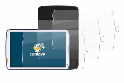 BROTECT Schutzglas für Zebra ET45 10.1 (Display+Kamera) (3 Stück) Schutzfolie Panzer Folie Glas Displayschutz [Kratzfest 9H, Anti-Fingerprint]