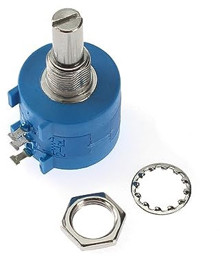 BIRGI 20PCS Wirewound Potentiometer 3590S 100R 200R 500R 1K 2K 5K 10K 20K 50K 100K Potentiometer (Size : 2K Ohm)