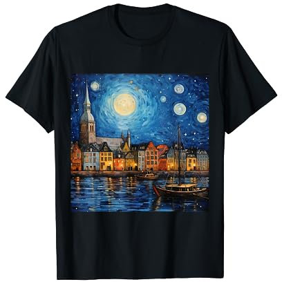 Flensburg Sternenhimmel - Wir lieben Flensburg T-Shirt