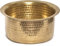 USA Deals 365 Batterie de cuisine traditionnelle indienne Patila en laiton | Pital Bhaguna | Ustensiles de cuisine indienne | Casserole à topia | Ustensiles de cuisine en laiton pur et attrayant avec