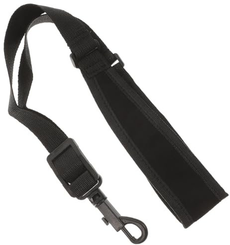 SAFIGLE Umhängetasche Gürtel verstellbarer Hakengurt Halsgeschirr für Oboe Bariton-Halsband schwarzer Taillengürtel Saxophon eine Schulter Liner Fagott Schulterriemen Kabelbaum