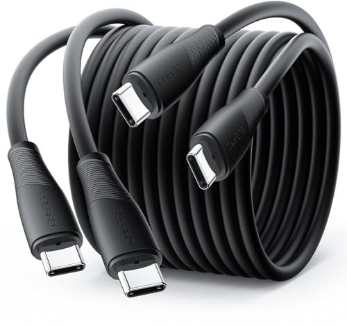 Cafele 100W 4 IN 1 Einziehbar Ladekabel for USB C and lighting,PPS PD 3.0/QC4.0 Schnellladung USB A/C Multi Ladekabel,MultiKabel für 16 Pro,16 Plus,16 Pro Max,15,14,13,MaBook (schwarz)