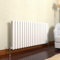 GY Bath Horizontal Radiator White Oval Column Designer 600x1416mm Double Modern Central Heating Rads