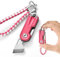 Regalo Donna 2in1 Coltello Multiuso con Apribottiglie, Portachiavi, Campeggio Accessori Utili, Regali di Natale, Regalo Uomo Compleanno, Regalo Anniversario per Lui