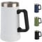 Home Universal ® Jarra Termo de Acero Inoxidable para Cerveza - Mantiene Frío hasta 5 Horas | Perfecta para Camping (Blanco)