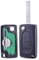 ANGOFIZ Clé Vierge ID46 Electronique à Programmer 2 Boutons CE0523 Lame VA2 Compatible avec Peugeot 207 307 307S 308 407 408 3 607 807 2BT 3008 5008 Partner Expert Citroen C2 C3 C4 C5 C6 C8 DS3