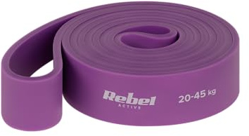 Rebel Gymnastikgummi Latex - Power Band PL-4 Violett 20-45 kg RBA-3000-4