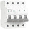 LATEAU Magnetotermico,Interruttore Magnetotermico Interruttore Automatico AC 80A 100A 125A 1P 2P 3P 4P AC 230V 400V 10KA MCB AC(4P,80A)
