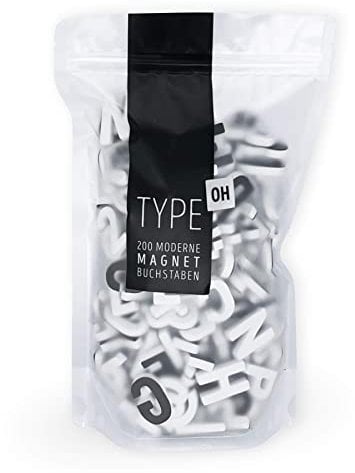 220 Magnetische Buchstaben & Zahlen (Weiss)