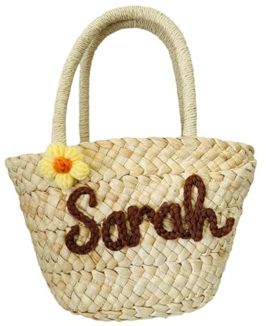 Bolso de paja personalizado