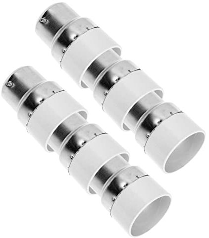 DIYEAH 6Pcs Light Socket Adapter Converter Bulb Holder for Light Bulbs and Copper Construction Anti-Burning and Corrosion Resistant Suitable for Home Office Workshop