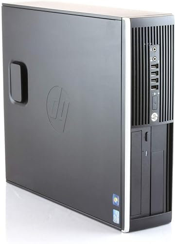 HP Elite 8300 - Ordenador de sobremesa (Intel Core i7-3770, 16GB de RAM, Disco SSD 240GB + 500GB HDD, Lector DVD, Windows 11 Pro ES 64) - Negro (Reacondicionado) (con Periféricos)