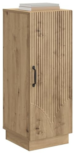 vidaXL Sideboard Artisan-Eiche 33 x 34,5 x 87 cm Holzwerkstoff, Wohzimmer Aufbewahrung, rechteckiger Buffet Sideboard, moderner Organizer, eleganter Esszimmer Schrank, vielseitig chic