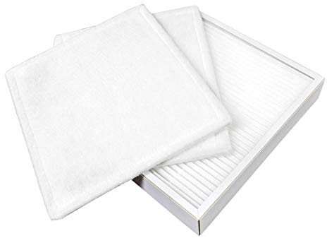 Brizz - Filtri BRIZZ compatibili VMC Aldes Dee fly cube 300 e Dee fly cube 370; variante fald01: 2 G4 più 1 F7.