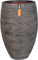 Capi Europe - Gefäß elegant Deluxe Rib NL - 38x58 - Anthrazit - Öffnung Ø27 - Blumentopf für den Innen- und Außeneinsatz - Bruchsicher - 100% recycelbar - KOFZ1131