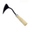 Premium Forged Gartenhand Plow Hoe, Koreanisch Daejanggan Stil Ho-Mi (Jäten Sichel) für EZ Digger Werkzeuge