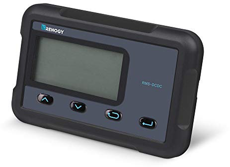 Renogy Monitoring Screen for 12V 30/50A DC-DC MPPT on-board Battery Charger, Flush-mount with Backlit LCD, Real-time Tracking