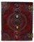 OVERDOSE Seven Stone Tagebuch-Notizbuch – antikes Stein-Tagebuch Männer und Frauen, Tagebuch – Leder-Skizzenbuch, Zeichentagebuch – Größe 25 x 33 cm
