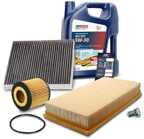 BESTPRICE ATP Inspektionspaket Filterset mit 1x Ölfilter, 1x Luftfilter, 1x | Kompatibel mit: SEAT CORDOBA, IBIZA III, VW POLO
