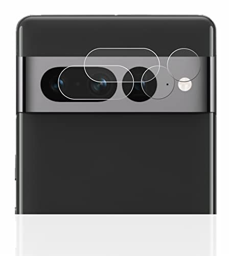 BROTECT (2 Stück Schutzfolie für Google Pixel 7 Pro (NUR Kameraschutz) Displayschutz Folie Made in Germany, Ultra-Klar