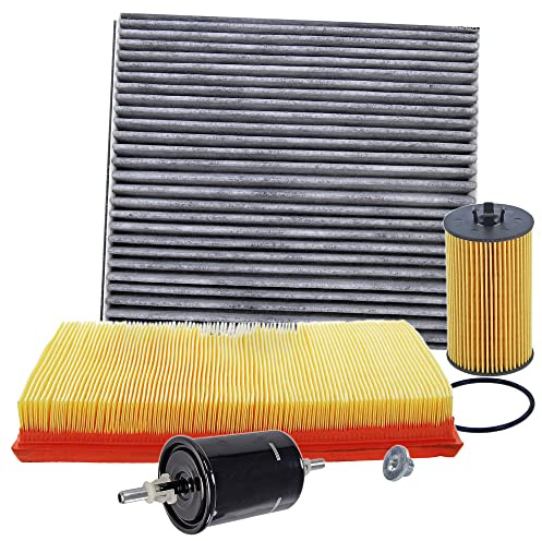 ATEC Germany Inspektionspaket Filterset mit 1x Ölfilter, 1x Luftfilter, 1x | Kompatibel mit: OPEL MERIVA A Großraumlimousine, VAUXHALL MERIVA A