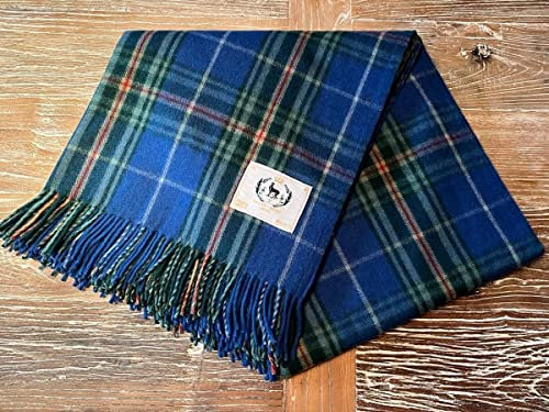 Wollen Tartan Plaid Nova Scotia - Sustainable - Warm - Wool Soft - Classic - Recycled Wool …