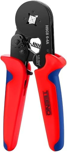 TEENO Alicates de Crimpar, Alicates de Crimpar AWG23-7/0.25-10mm², Conectores eléctricos, herramientas eléctricas autorreguladoras