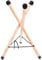 OFFSCH Hand Pan Drum Stativ aus Holz Stabiler Tripod für Zungentrommel und Handpan für Kinder und Erwachsene Tragbare Halterung für Trommeldisplay und Übung