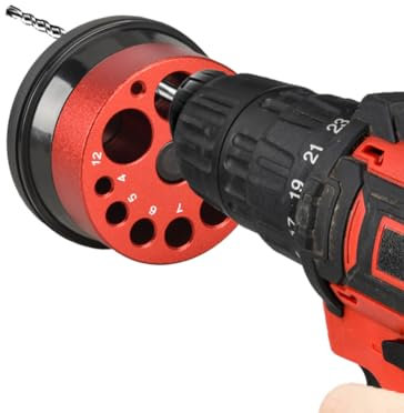 Porous Bit Dust Control Tools - Drill Dust Collector - Door Installation Tools - Electric Drill Dust Collector - Impact Drill Dust Collector Dust Cover 9 Hole Ash Bowl (1)