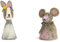 LK Trend & Style Eierwärmer aus Filz - Doppelset für das Paar liebevolle Tiere (Hase + Maus)