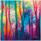 20 Servietten Wald Magischer Wald als Tischdeko. Papierservietten mit Motiv. Auch für Decoupage und Serviettentechnik 33x33cm