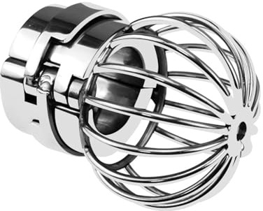 Axcroo Extra Schwer Dicker Hodenring Metall Ballstretcher Hodengewicht Hoden Strecker Heavy Duty Cock Hodensack Anhänger Ring Penisring Peniskäfig Keuschheitskäfig CBT Bondage Sex Spielzeug für Männer