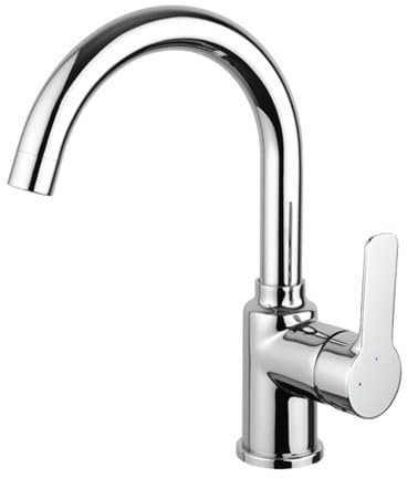 PAINI FRANCE ROBINETTERIE Mitigeur lavabo avec bec mobile ULTIMA Chromé - Robinetterie salle de bain