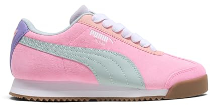 PUMA Unisex-Kinder Roma, Sun Struck-modern Mint-Lavender Alert, 4 Big Kid